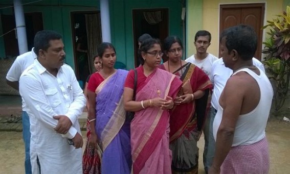  Inhuman torture on women by husband and in-laws: Police in the role of mute spectator: Delegates of Women Congress visits the house of victims